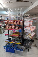 3 fag med diverse maler tilbehør 