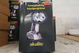 16 stk. Genopladelig håndprojektør