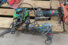 3 stk. El-værktøj MAKITA