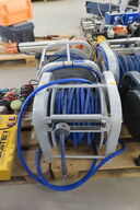 Trykluftslange med tromle