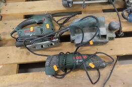 3 stk. El-værktøj BOSCH