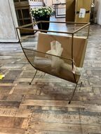 2 stk. Magasinholder i jern CHIC ANTIQUE 60,5x49x32 cm