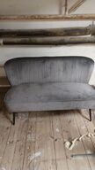 Marat sofa velour 79x127x65 cm.
