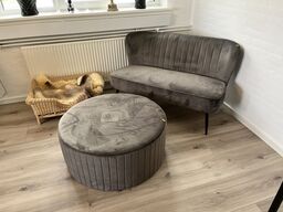 Sofa m. Puff