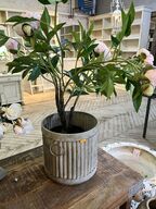 Vase m. Blomste