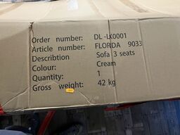 3 personers sofa FLORIDA 9033 240 cm