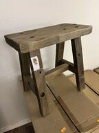 2 stk. Skammel CHIC ANTIQUE 41x40x27 cm
