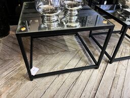 Sofabord m. Glas top 50x50x45