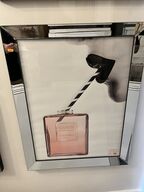 Plakat m. Ramme. CHANEL 70x90 cm