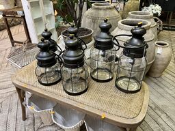 6 stk. Lanterne lamper