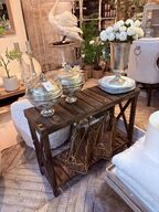 2 stk. Opbevaringsskåle inkl. Vase m. Blomster