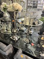 Vase m. Blomster mm. COLMORE