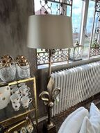 Gulvlampe  H:153 cm.