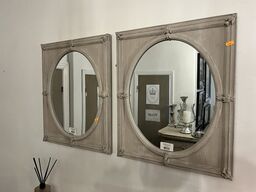 2 stk. Spejle  50x60x5 cm.