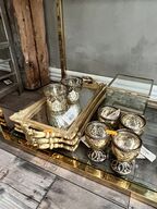 Vinglas inkl. Div. Fyrfadsholder m. Bakker