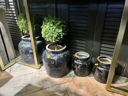 4 stk. Potter m. Planter