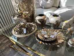 serveringsfad m. Servietringe inkl. Skåle