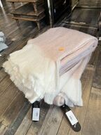 2 stk. Uldtæpper NATURESCOLLECTION 130x170 cm.