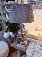 Bordlampe i krom PIETRO