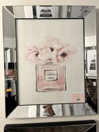 Plakat m. Ramme. CHANEL 40x50 cm