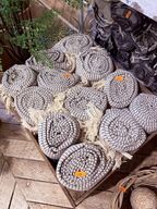 Kasse m. Tæpper 130x180 cm