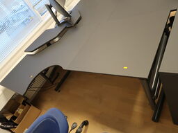 El Hæve/sænke skrivebord 200x80/120 cm