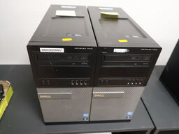 2 stk. Stationære PC'er DELL