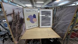 4 Billeder i trærammer