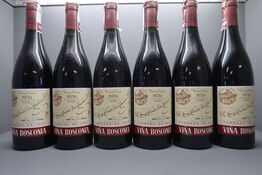 6 fl. Rødvin Viña Bosconia Reserva, R. López de Heredia 2006