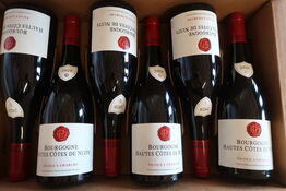 6 fl. Rødvin Bourgogne Hautes Côtes de Nuits, Domaine Nicole Lamarche 2020