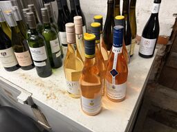 7 flasker rosé SE BILLEDER