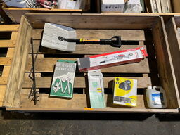 Indholdet på pallen