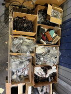 7 stk. kasser med brugte briller