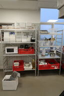 2 stk. fødevarereoler uden indhold