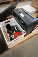 Makulator REXEL samt kontorartikler