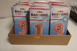 175 stk. folie balloner rose gold tal