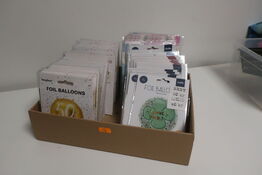105 stk. folie balloner 