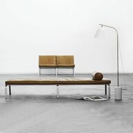 Norr11 line one gulvlampe hvid messing(ubrugt)