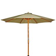 Casa parasol ø 300 x 260 cm træ grøn(ubrugt)