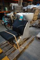 Vaskestol med porcelænsvask (MOMSFRI)