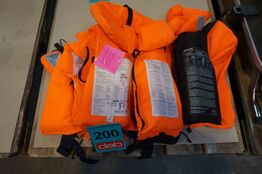 3 stk Redningsveste til børn (20 Kg) (MOMSFRI)