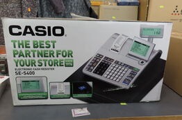 Elektronisk kasseapparat CASIO SE-S400