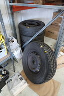 5 stk. fælge med dæk