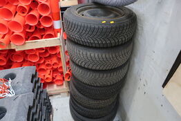 11 stk. fælge med dæk