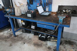 Værkstedsbord uden indhold