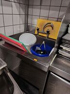 Vaskebord med armatur
