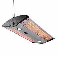 Hortus Terrassevarmer hængemodel 1000/2000W med fjernbetjening 