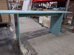 Stort højbord Lys turkis