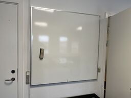 Fire whiteboards, assorterede.
