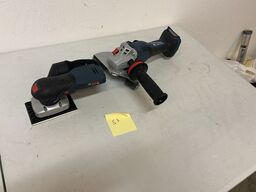 BOSCH Vinkelsliber GWS 180- 18V & BOSCH rystepudser GSS 13-18v